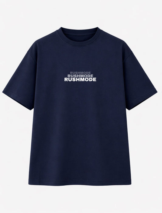 “Still Growing” Navy blue Oversized T-shirt
