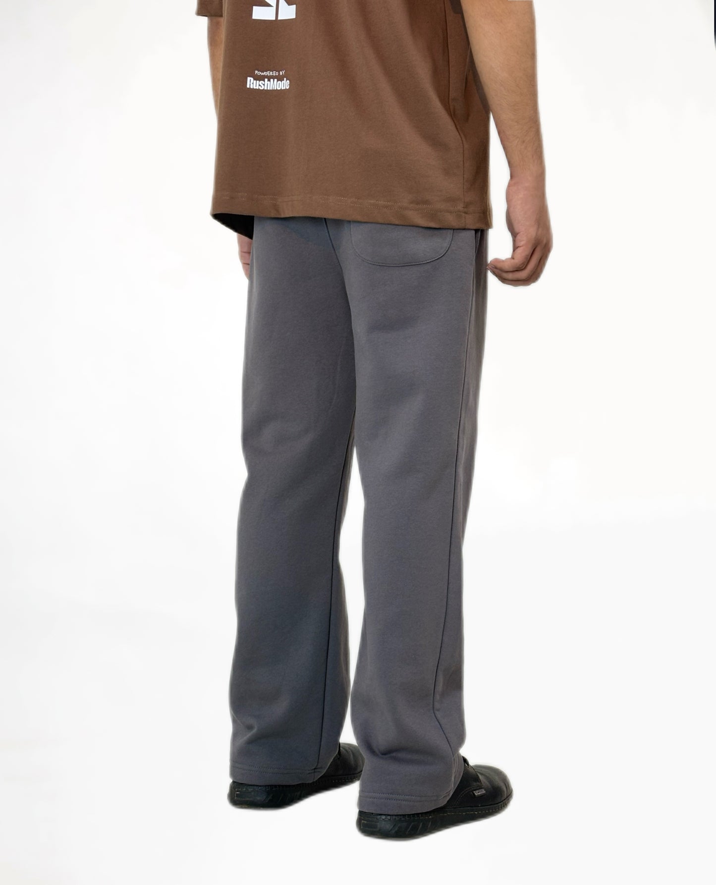 Grey- Straight fit Sweatpant