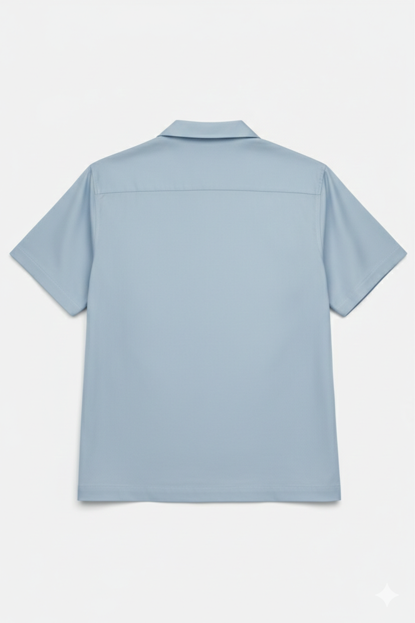 Sky blue- Cuban shirt