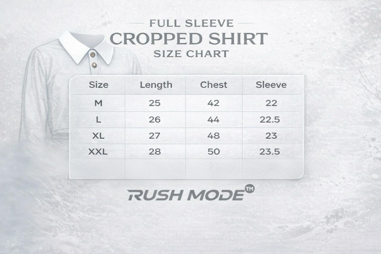 Cropped Shirt - Combo