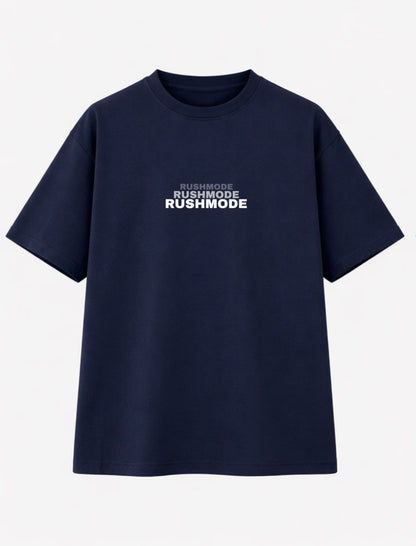 “Still Growing” Navy blue Oversized T-shirt