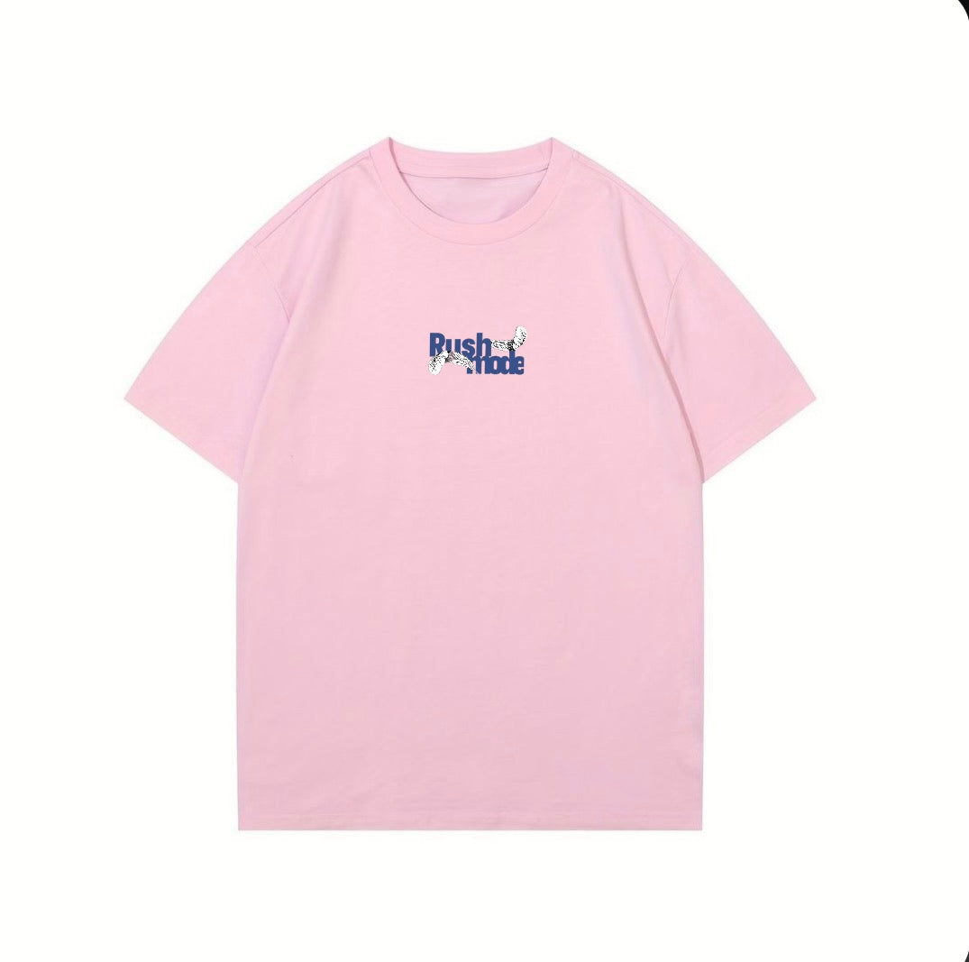 “Reckless” Pale pink Oversized T-shirt