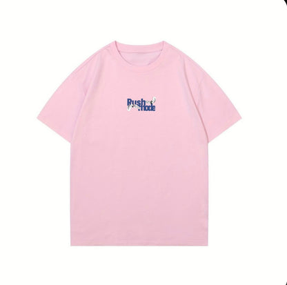 “Reckless” Pale pink Oversized T-shirt