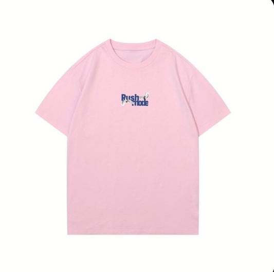 “Reckless” Pale pink Oversized T-shirt