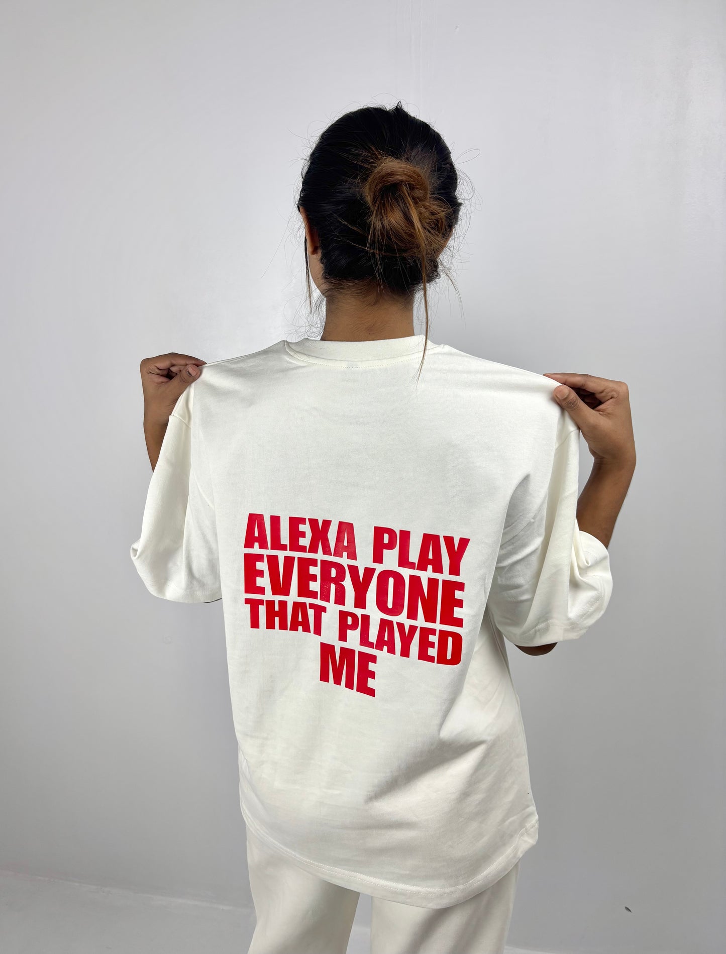 “ APETPM” White Oversized T-shirt