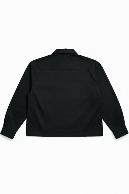 Black- Cropped shirt