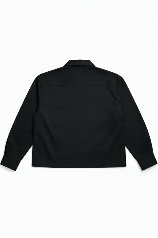 Black- Cropped shirt
