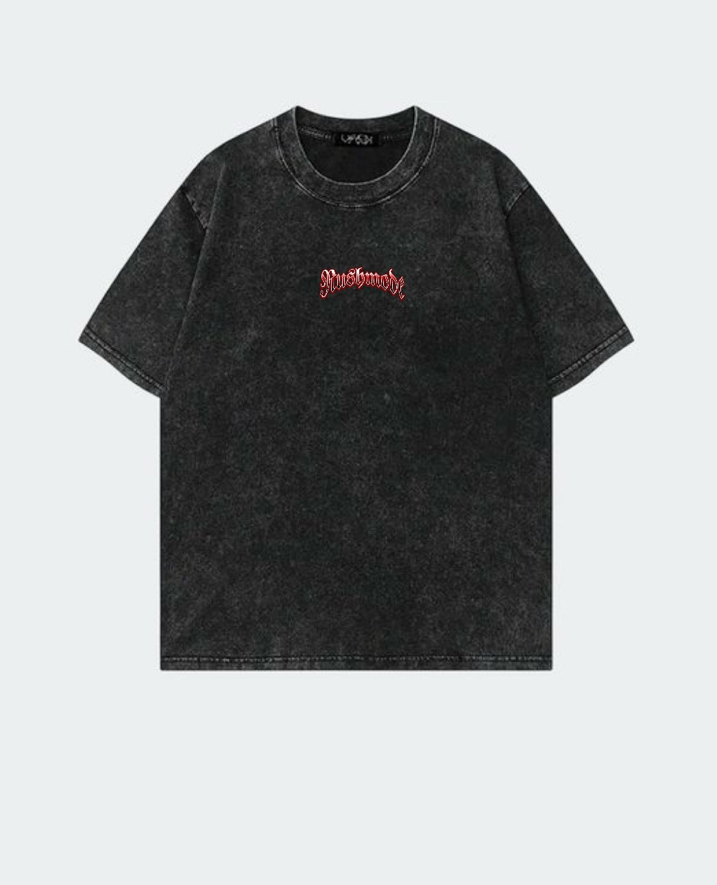 “Dartness” Black Oversized Acid Washed T-shirt