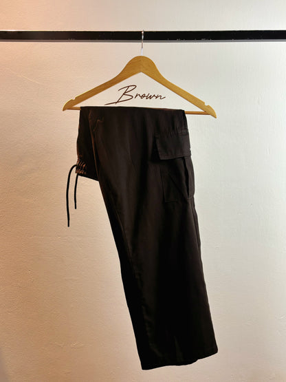 Brown- Twill Cargo Pant