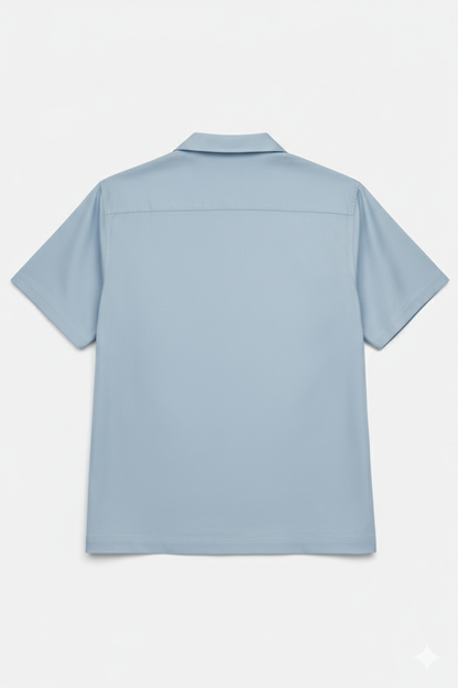 Sky blue- Cuban shirt