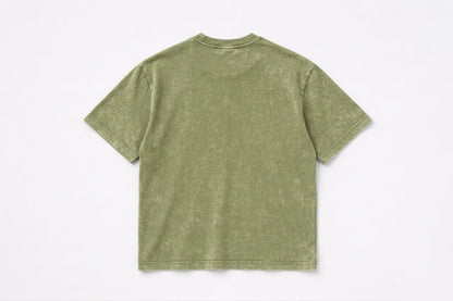 “Star” Mint Oversized Acid Wash T-shirt