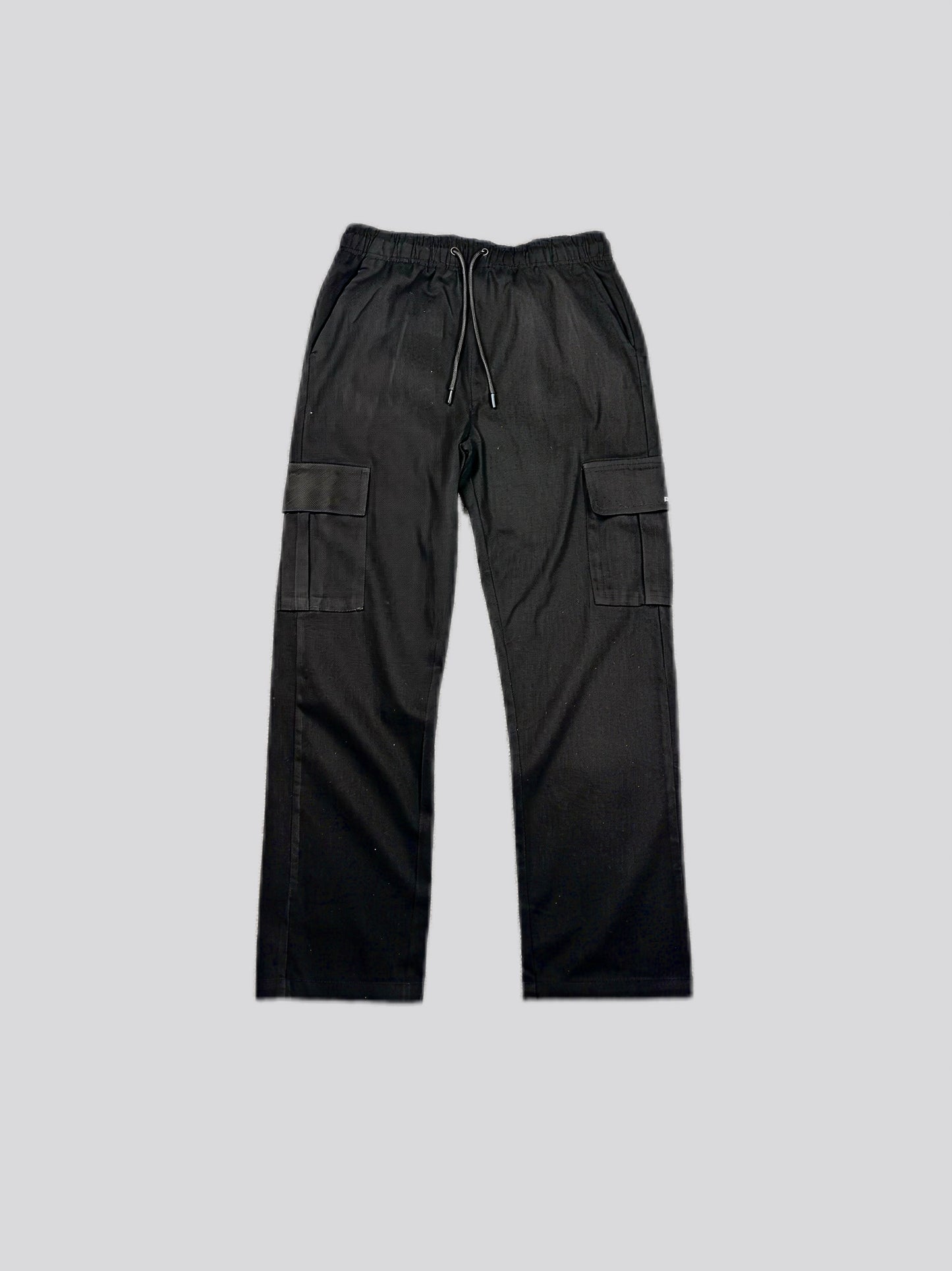 Black- Twill Cargo Pant