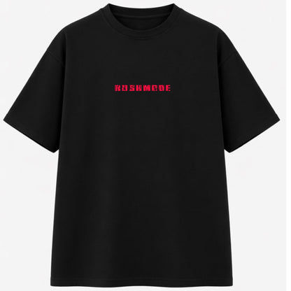 “APETPM” Black Oversized T-shirt