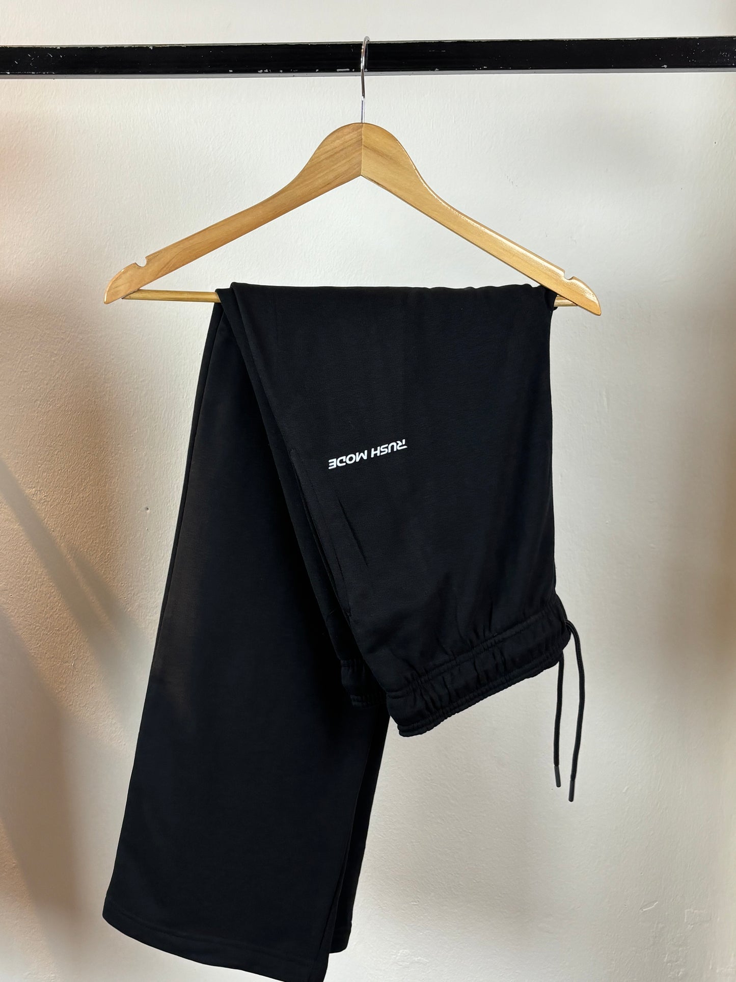 Black- Straight fit Sweatpant