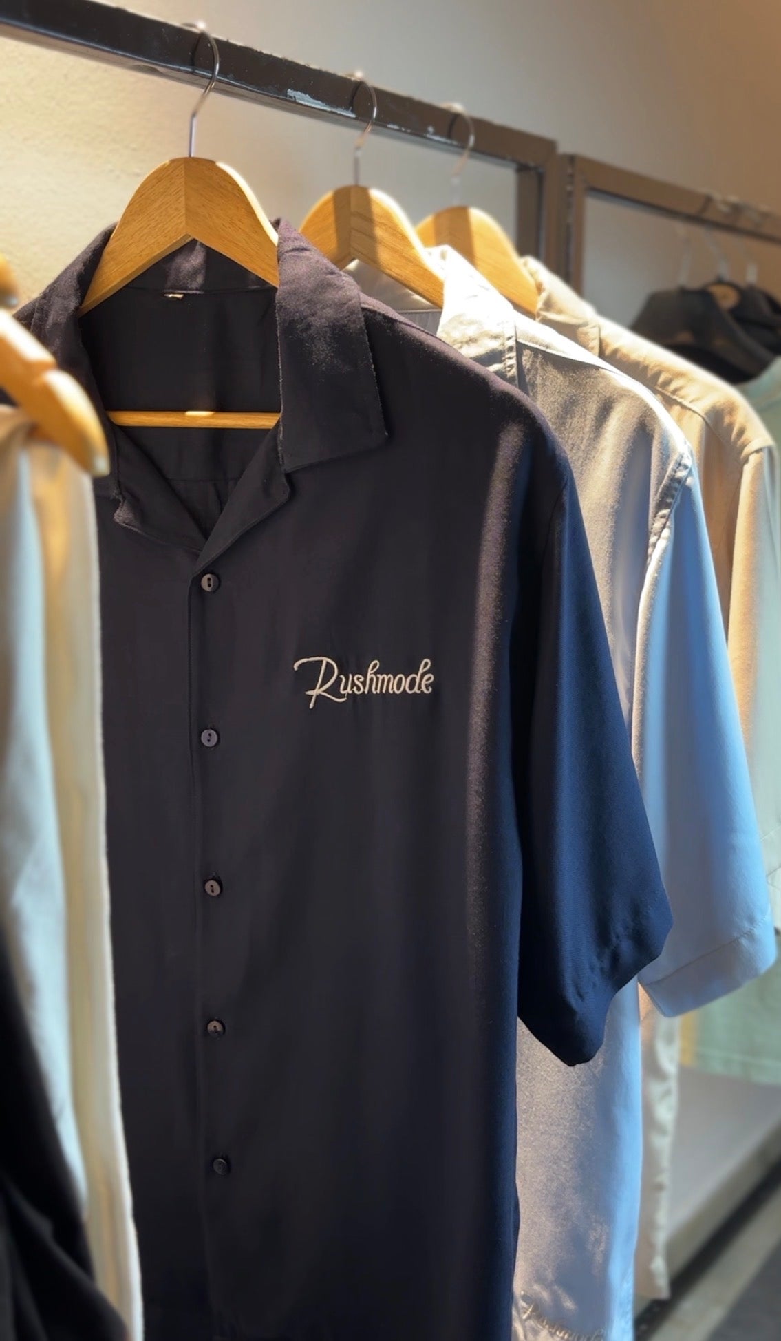 Navy blue- Cuban shirt