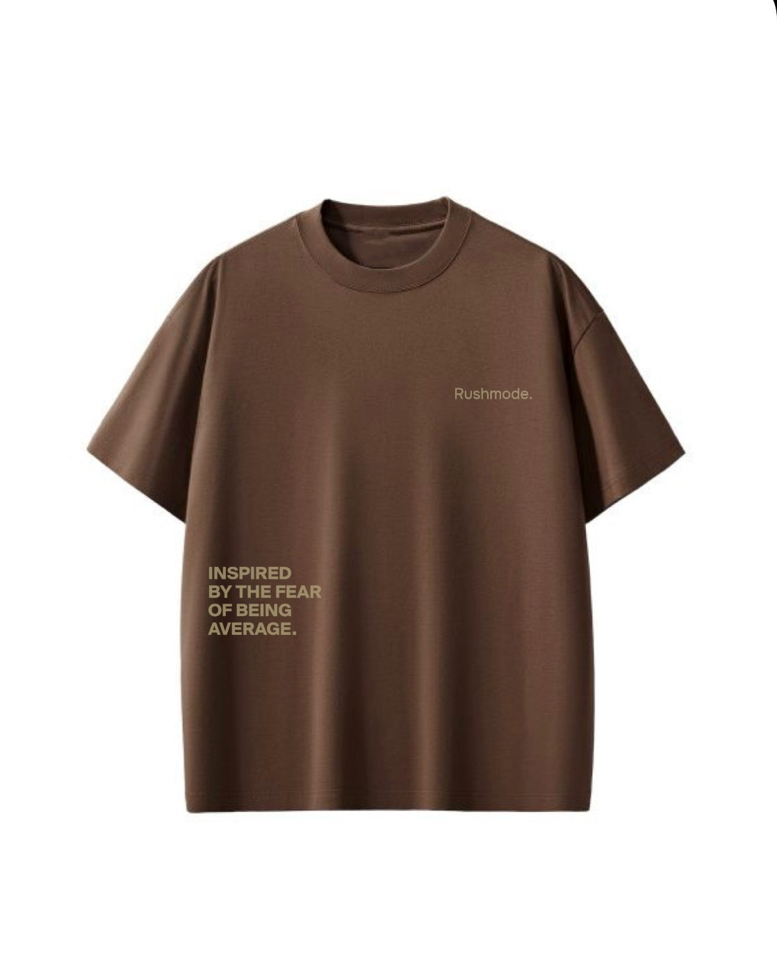 “Inspired” Brown Oversized T-shirt
