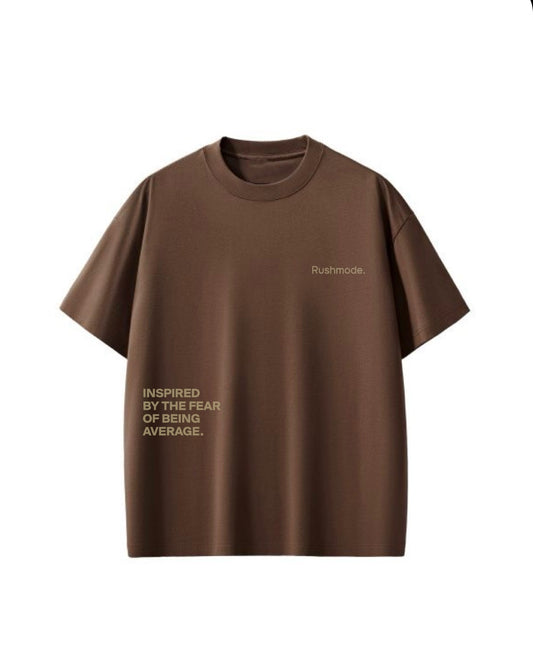 “Inspired” Brown Oversized T-shirt
