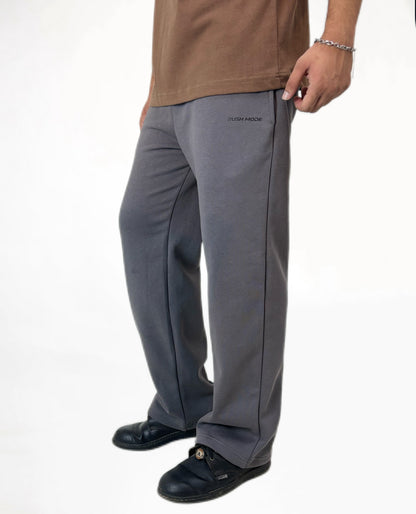 Grey- Straight fit Sweatpant