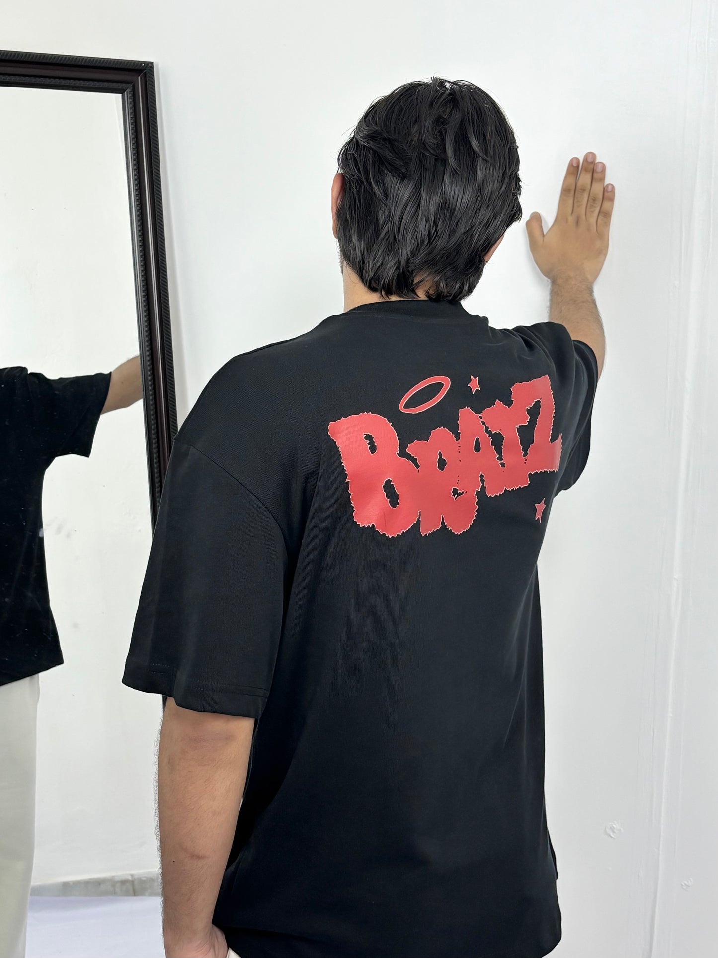 “Bratz” Black Oversized T-shirt