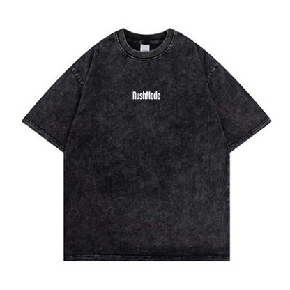 “Made in Dhaka” Black Oversized Acid Wash T-shirt