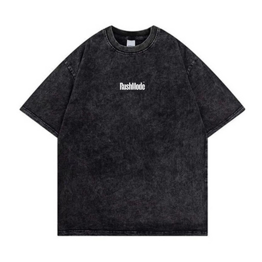 “Made in Dhaka” Black Oversized Acid Wash T-shirt