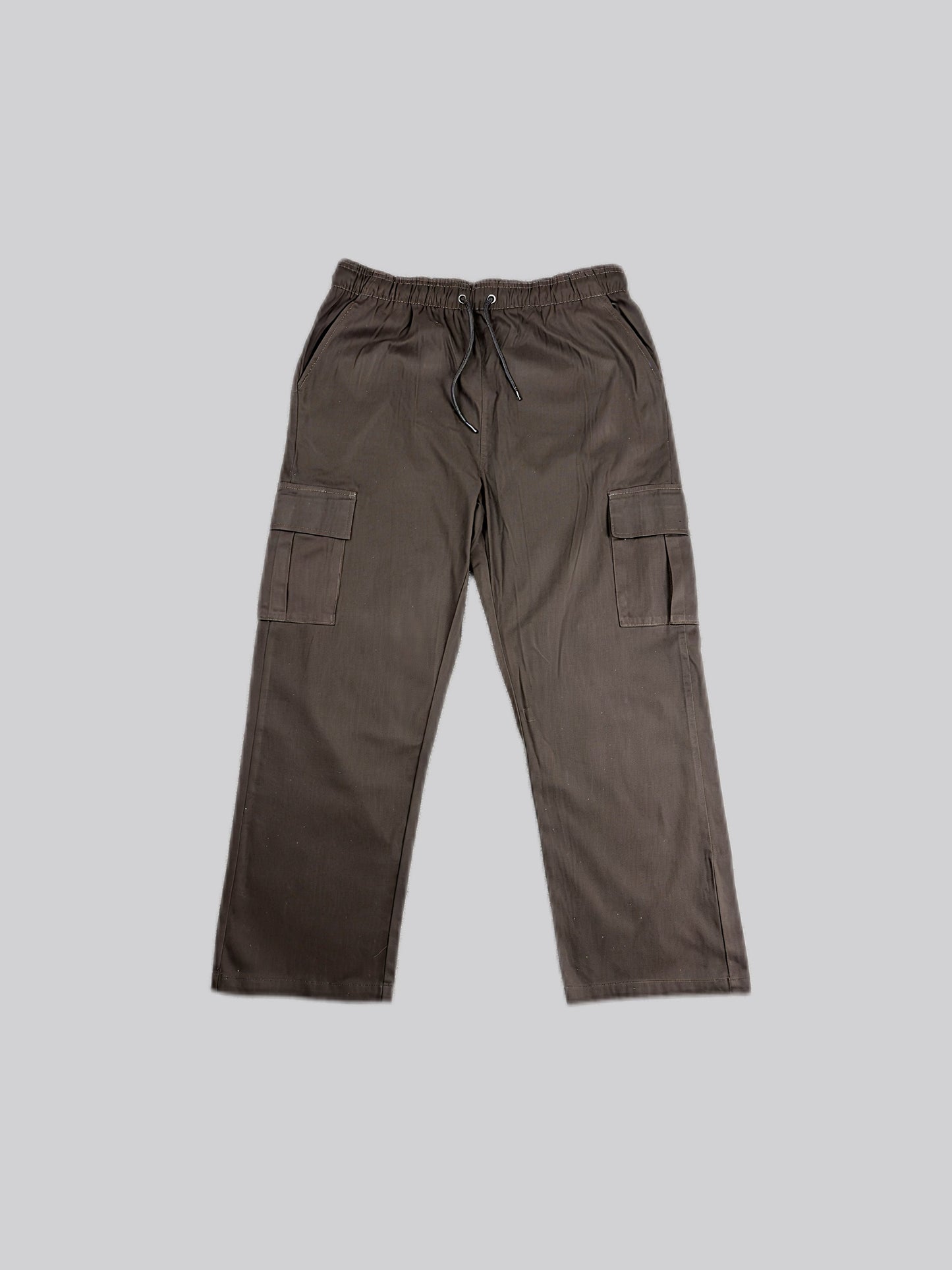 Brown- Twill Cargo Pant