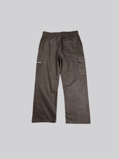 Brown- Twill Cargo Pant