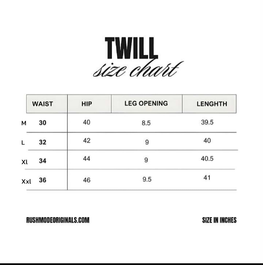 White- Twill Cargo Pant