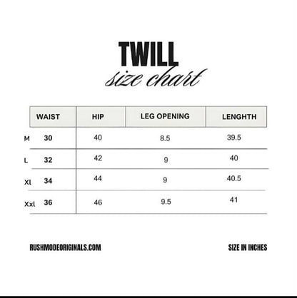 White- Twill Cargo Pant