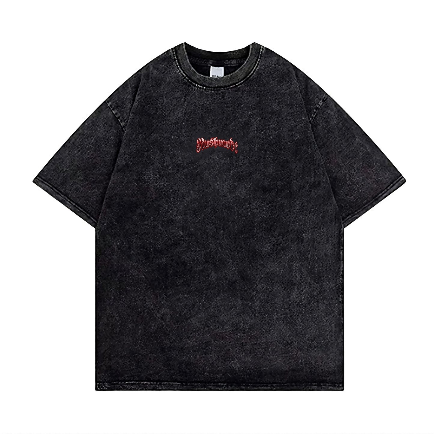 “Dartness” Black Oversized Acid Washed T-shirt