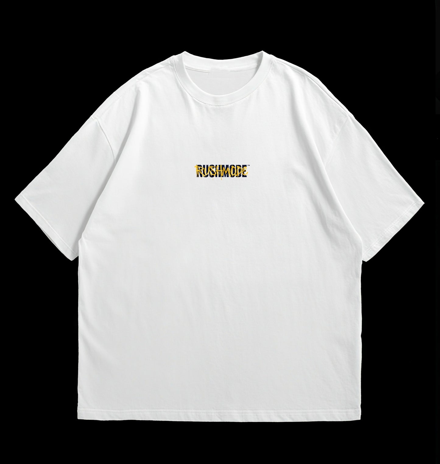 “Breathe” White Oversized T-shirt