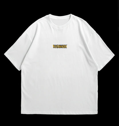 “Breathe” White Oversized T-shirt